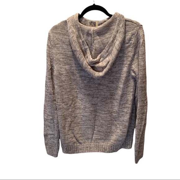 Urban Pipeline Cream Knit Hooded Sweater - Picture 2 of 6